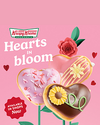 Share the love this Valentine's Day at Krispy Kreme.