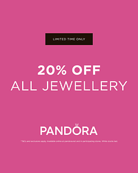 20% OFF ALL JEWELLERY