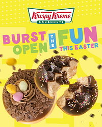 Limited edition Choco Mania doughnuts at Krispy Kreme