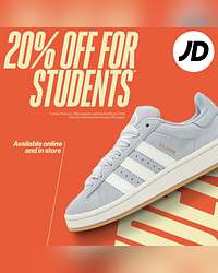Want 20% off, students? 