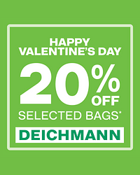 Get 20% off  selected bags