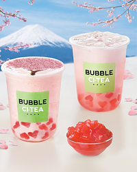 The season of Sakura has arrived at Bubble CiTea.