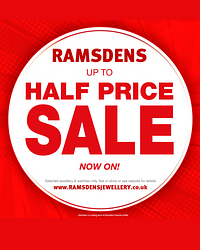 The Ramsdens Summer Sale is now on in store and online!