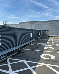 Electric car charging points 